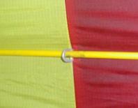 D-Ring-Befestigung der Spreize